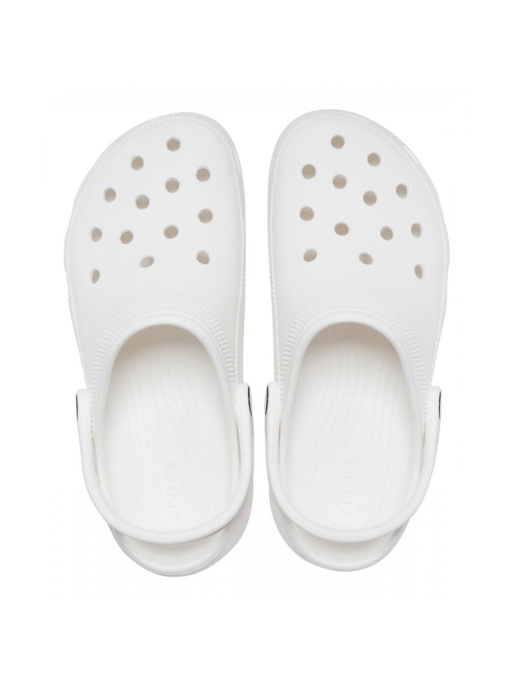 CROCS Ciabatta Donna Classic Platform Clog W 206750 100 Bianco