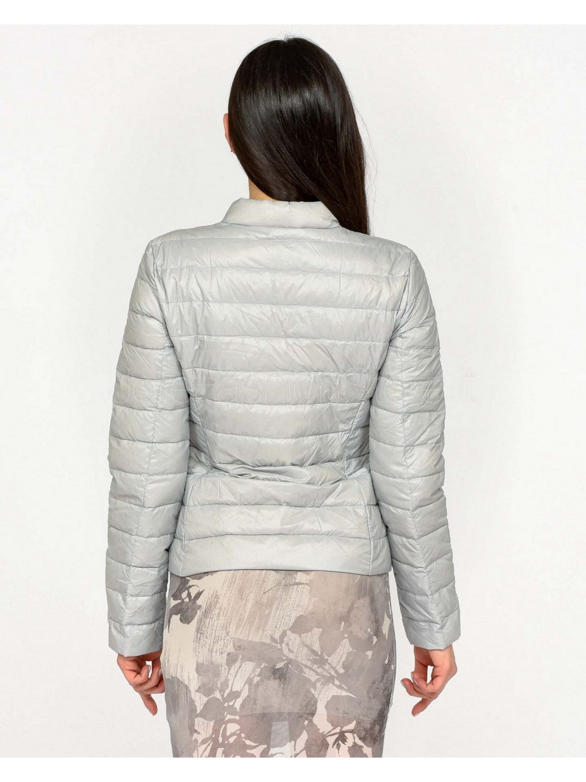PATRIZIA PEPE Piumino Donna  CO0178 A503 S702 Glass Gray gioboutiqueweb