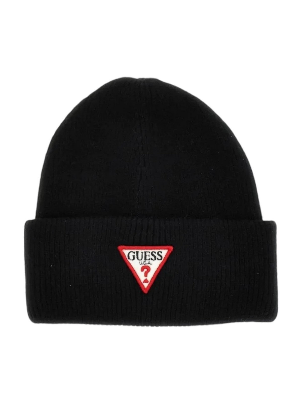 Deviner chapeau femme beanie patch triangle aw5234 vis01 bl noir