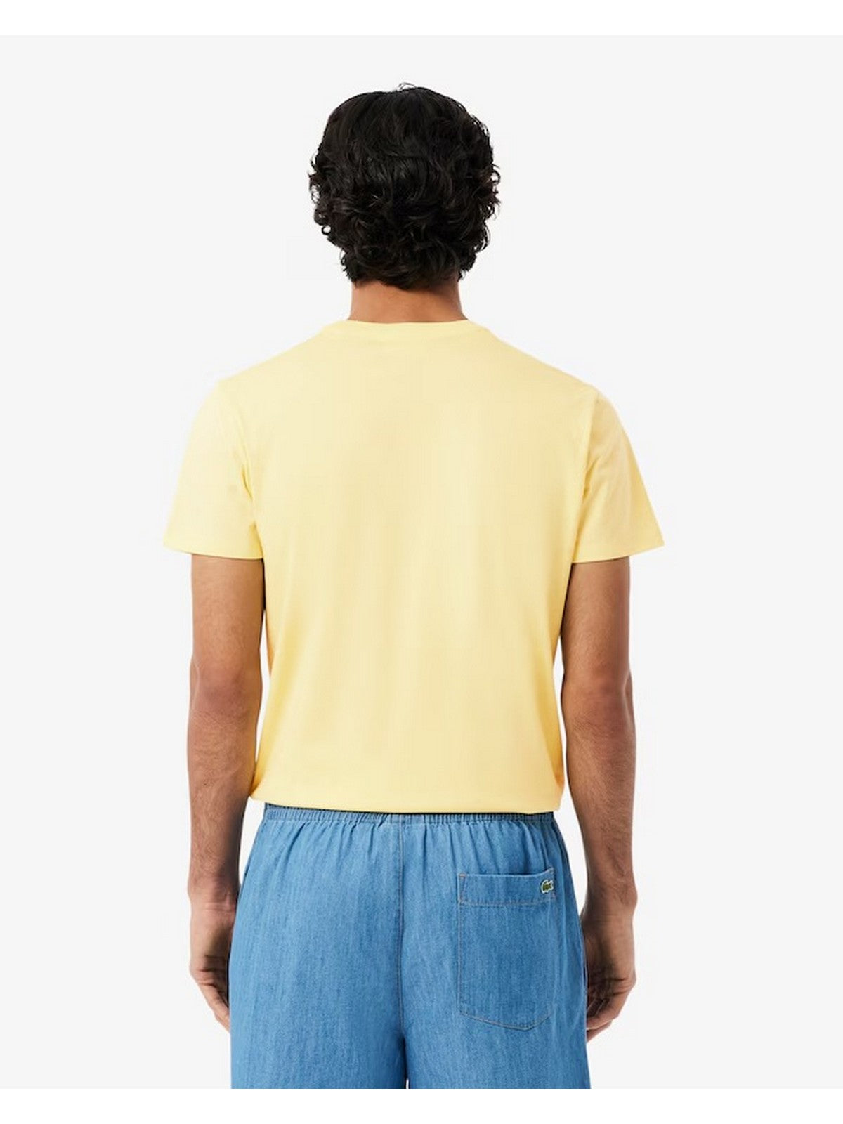 LACOSTE T-shirt Uomo  TH6709 107 Giallo