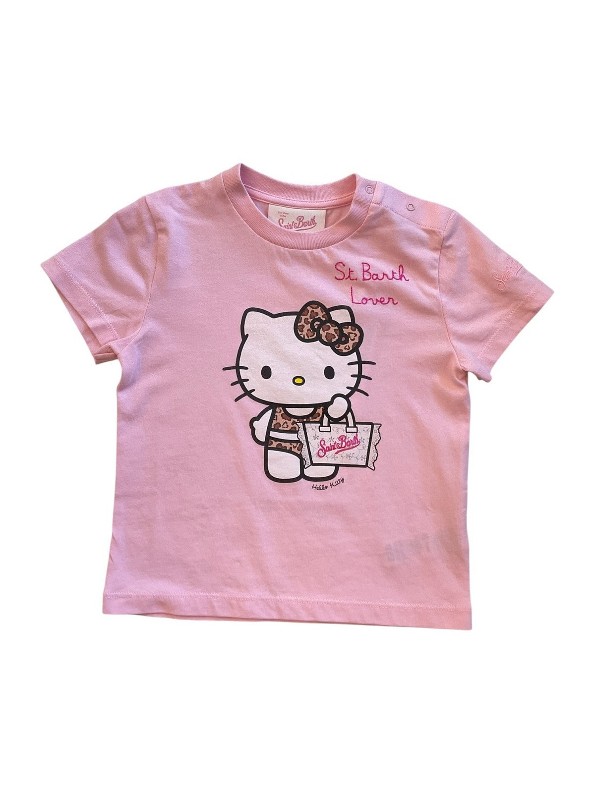 MC2 SAINT BARTH T-shirt Bambine e ragazze  ELLY 02439L HELLO KITTY SB LOVER SANGALLO 20 EMB