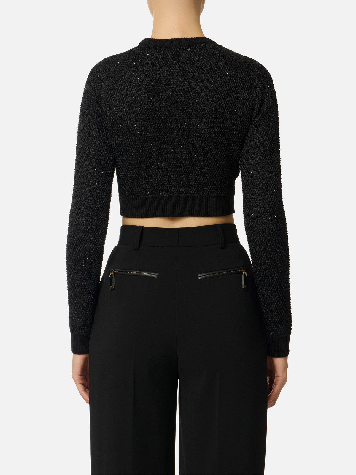 ELISABETTA FRANCHI Maglia Donna  MK56T57E2 110 Nero