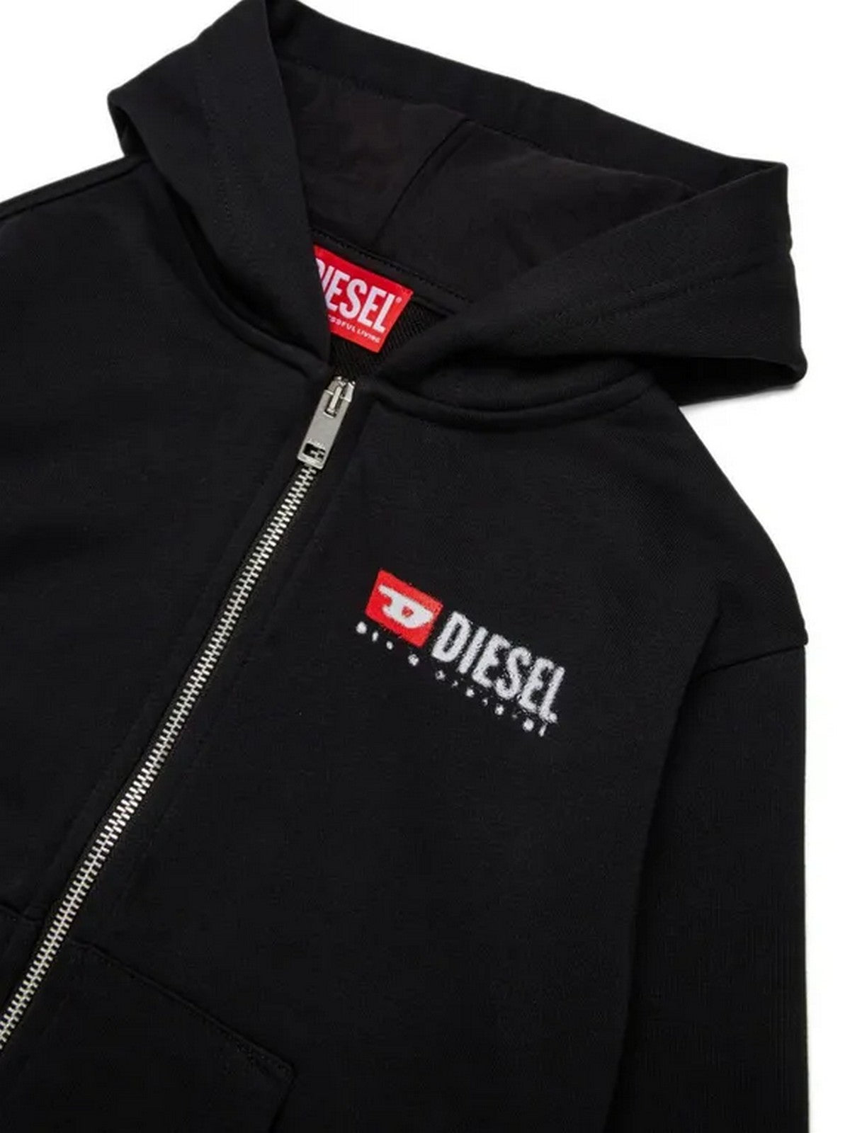 DIESEL Felpa Bambini e ragazzi  J02484 KYAZ3 K900 Nero