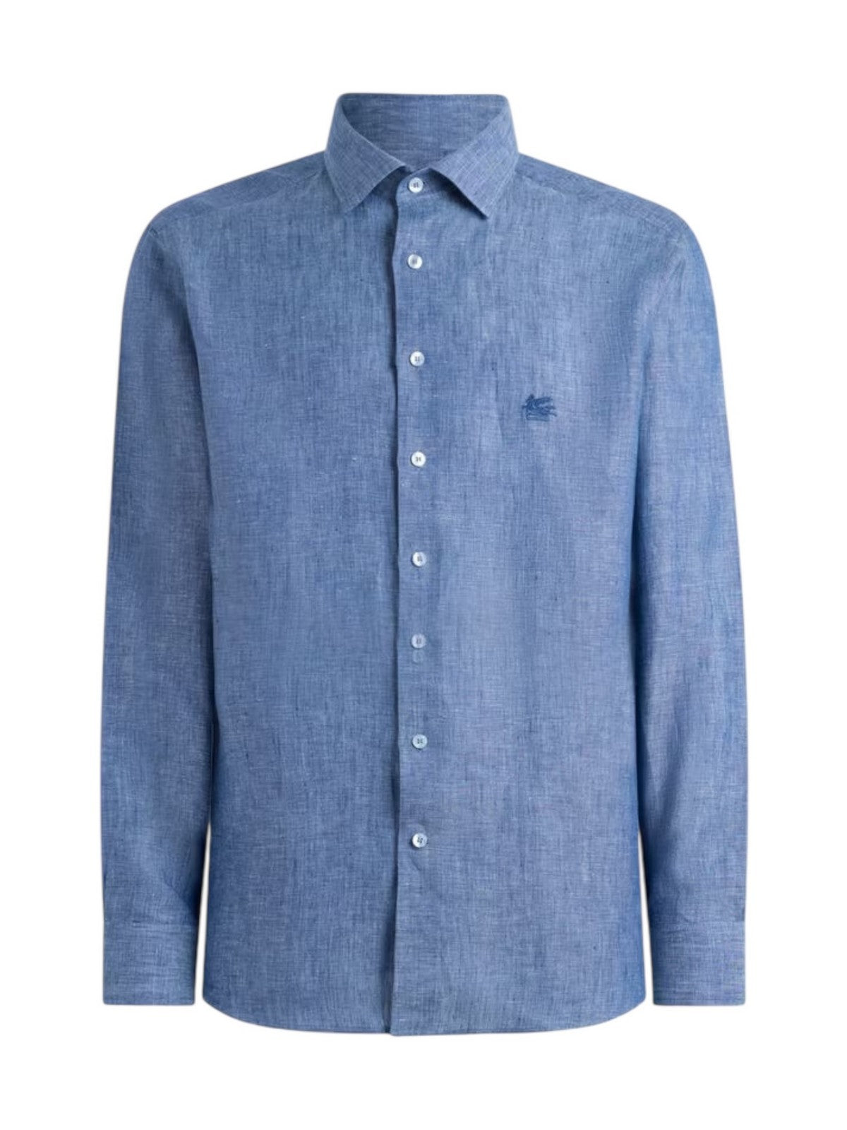 ETRO Camicia Uomo SHIRT ROMA LOGO MRIB0002 99TU3F3 B0068 Blu