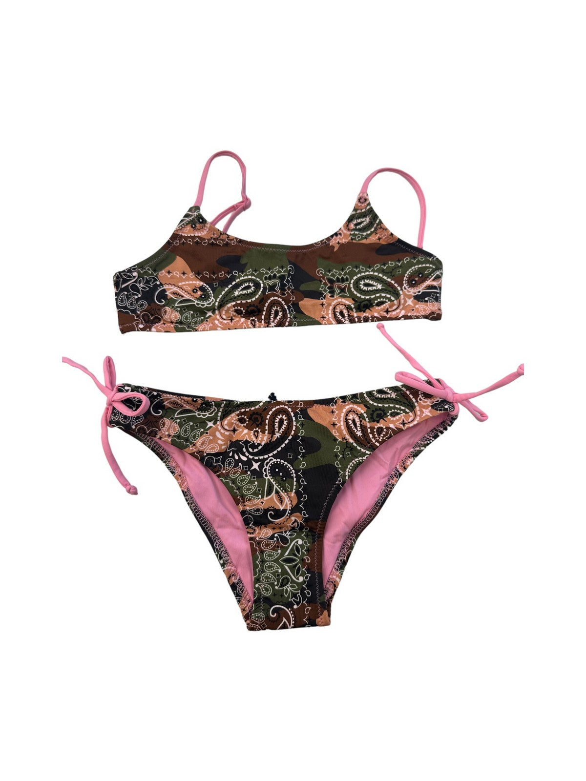 Costume de salle de bain MC2 Saint Barth Girls et filles Jaiden 01813f Verde