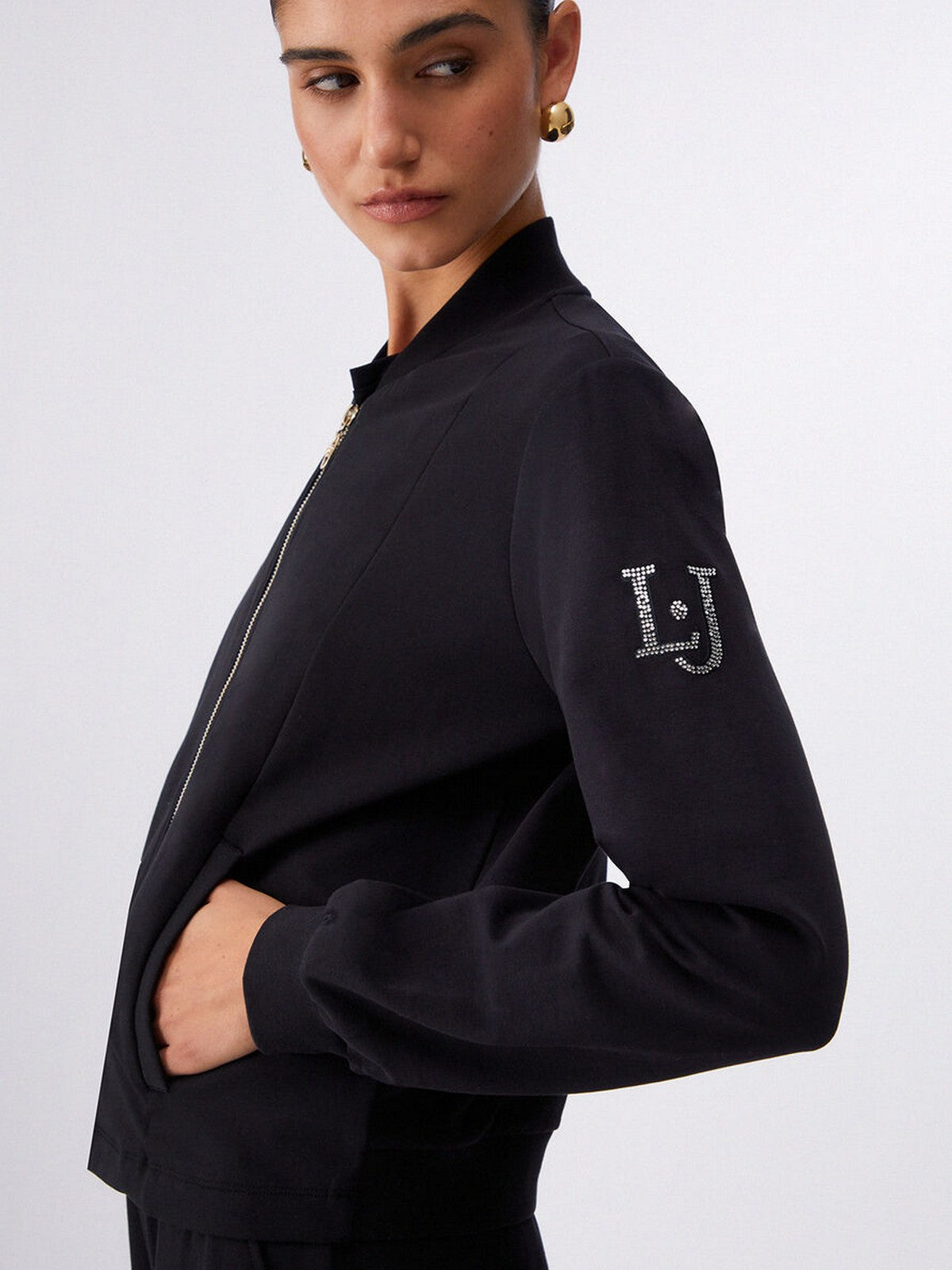 LIU JO SPORT Tuta Donna  TA6222FS090 22222 Nero