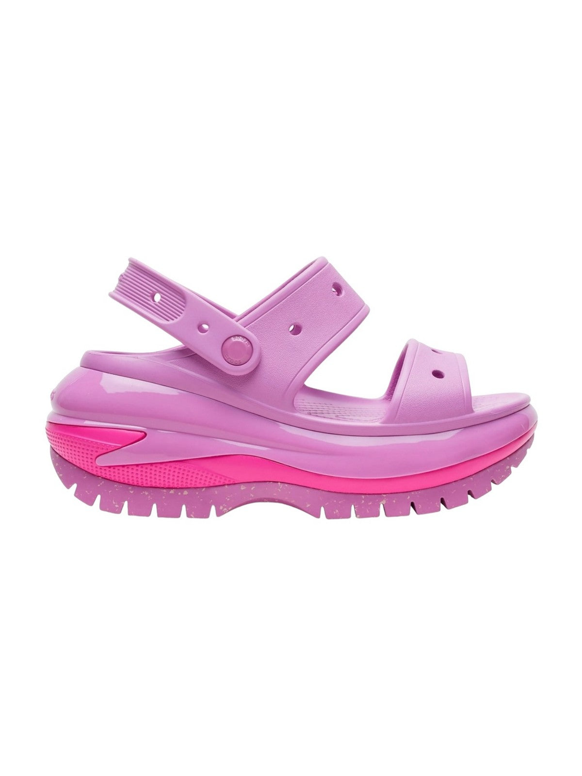 Crocs Sandalo Donna Classic Mega Crush Sandal W 207989 6WQ Rosa