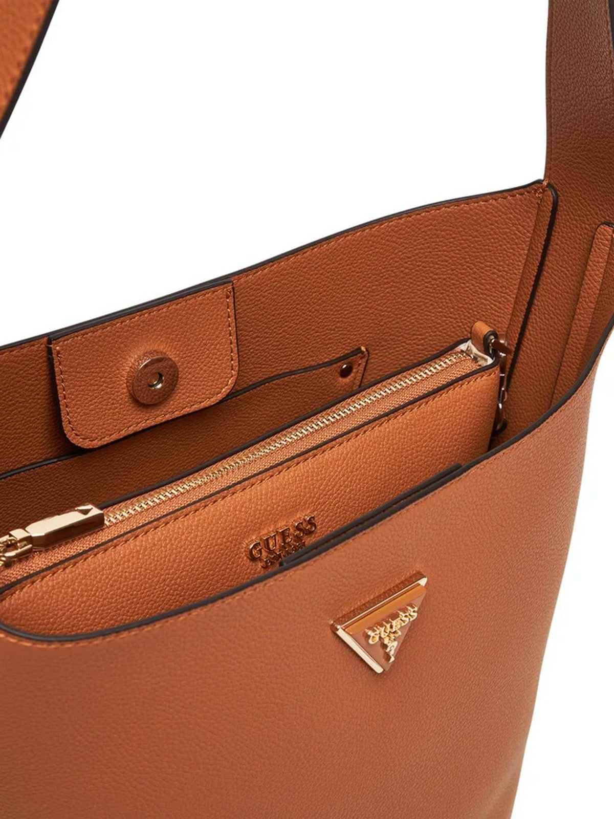 GUESS Borsa Donna MERIDIAN II BUCKET HWBG69 74040 COG COGNAC