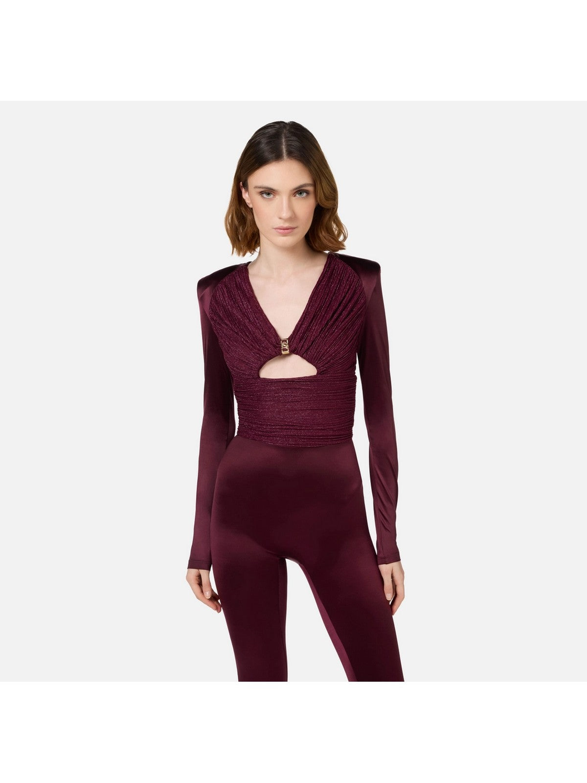 Elisabetta franchi traje para mujeres tu01946e2 cg3 rojo