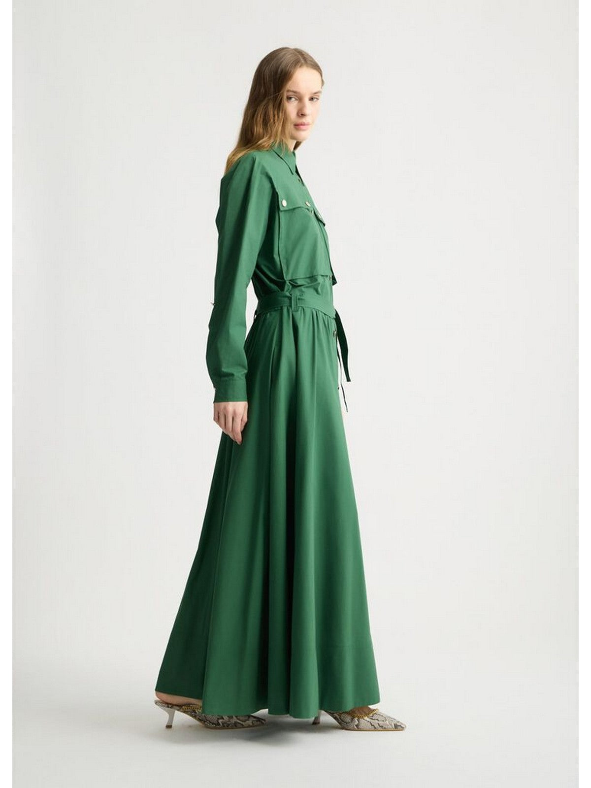 LIU Jo Black Woman Dress CA5293TS246 X0665 Jungle sauvage