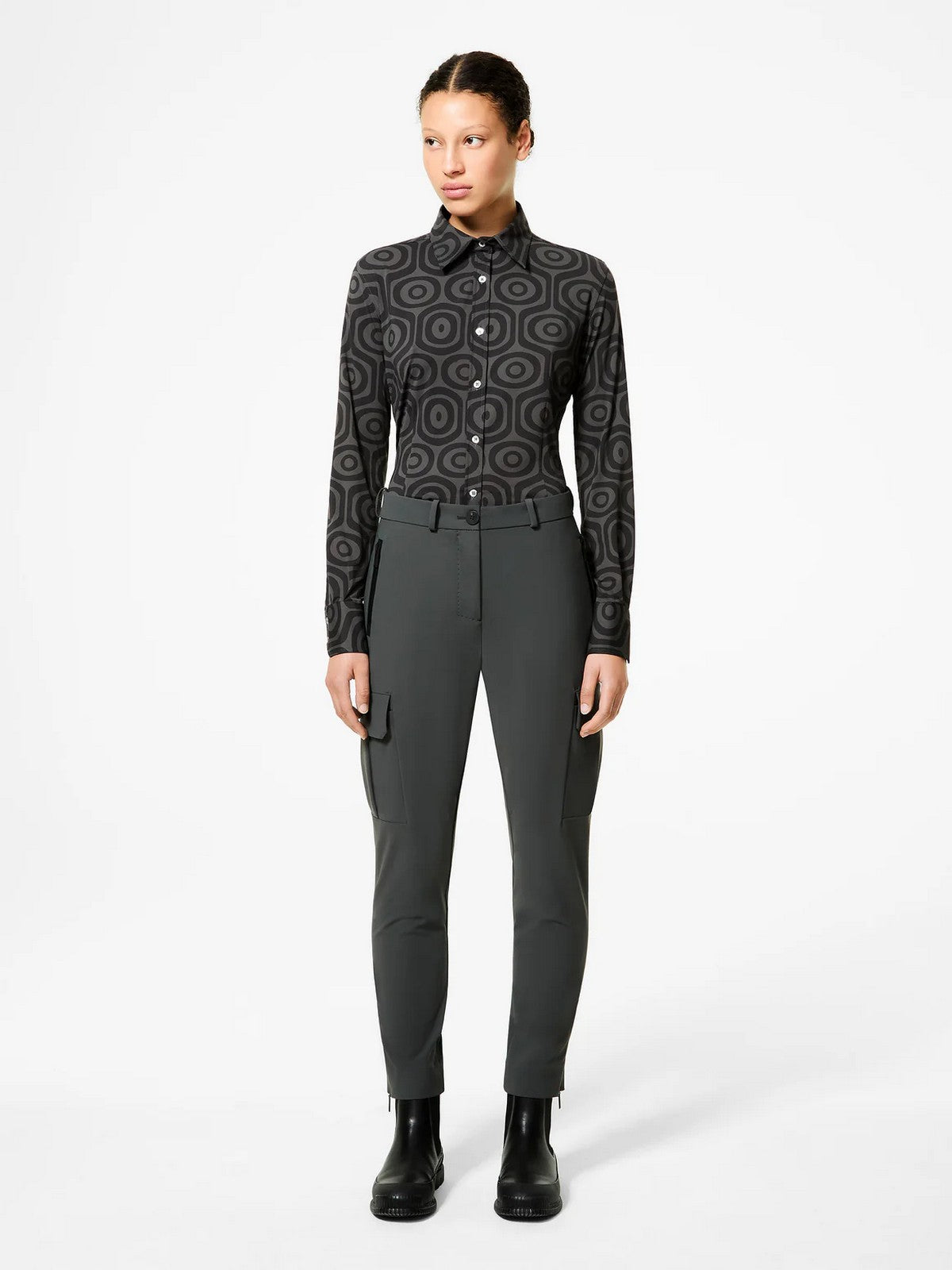 RRD Camicia Donna Rita wom shirt W25819 20 20 FOREST GREEN