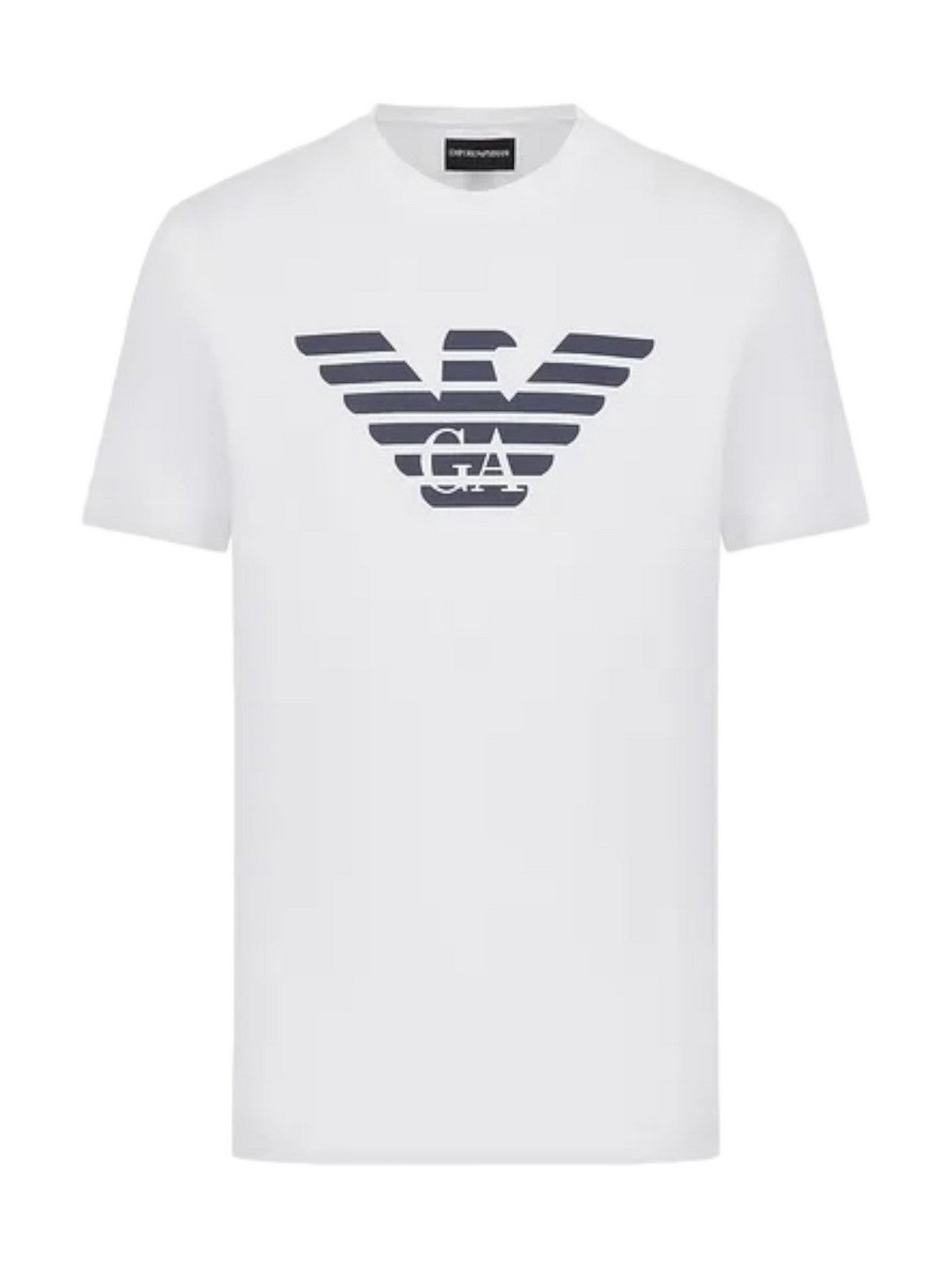 Emporio Armani T-shirty i słup męski 8n1tn5 1jpzz 0147 White