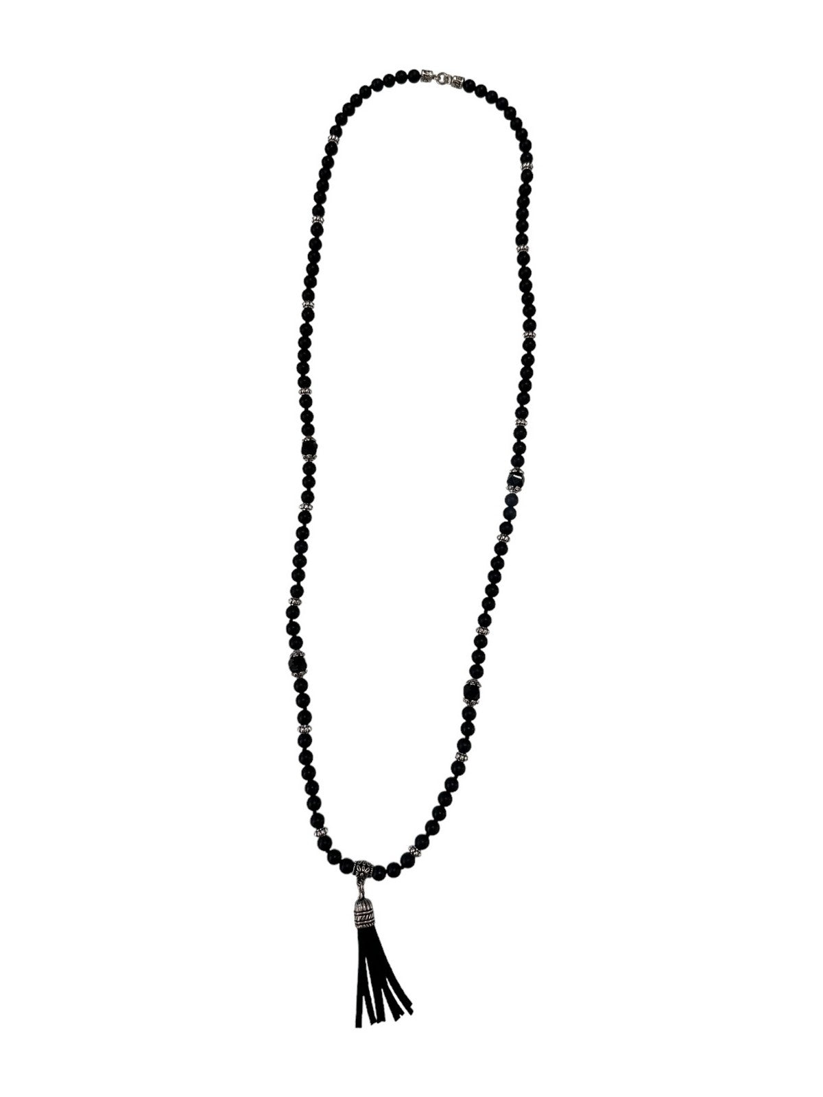 Collier noir Maco 2 Mancin pour hommes