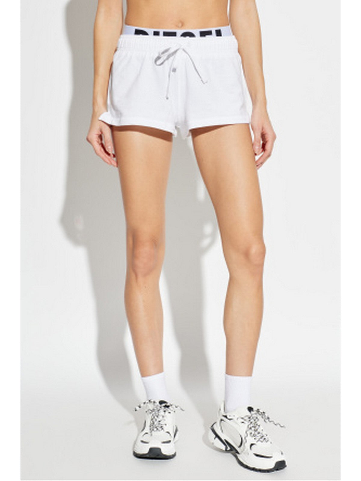 DIESEL Pantaloncino Donna MIRANDA-D-POP Fake A21481 0IKBJ 100 100 - WHITE