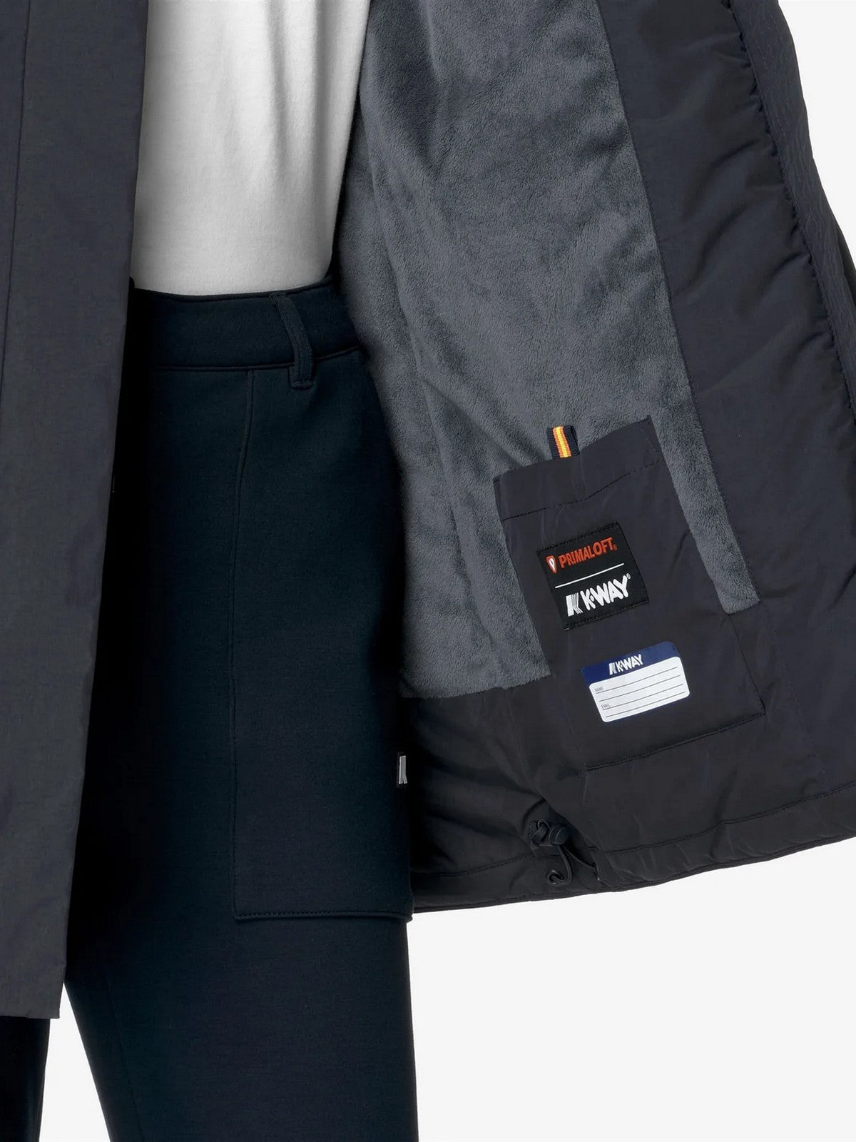 K-WAY Giubbino Donna SOPHIE SOFT TOUCH MARMOTTA K71326W AL9 BLUE D-BLUE A