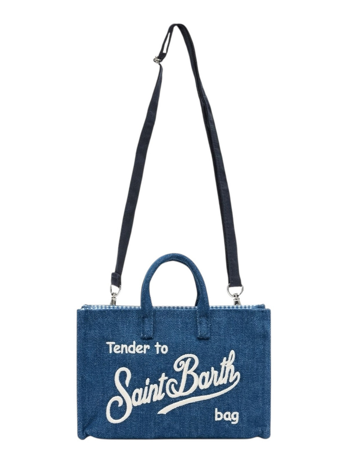 MC2 SAINT BARTH Pochette Donna  PHONE BAG DENIM 00436L DENIM EMB