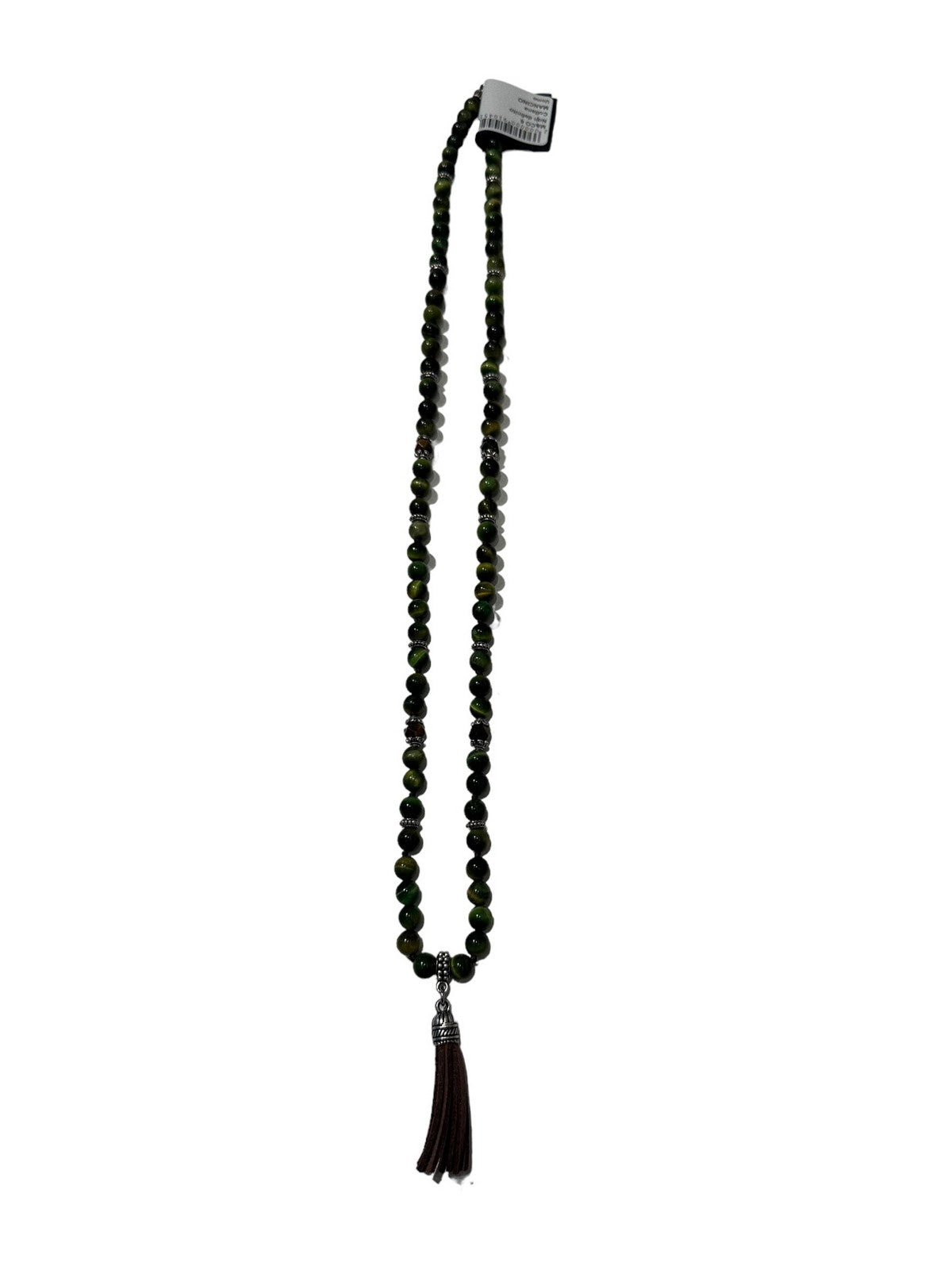 Mancino Men's Maco 6 green necklace