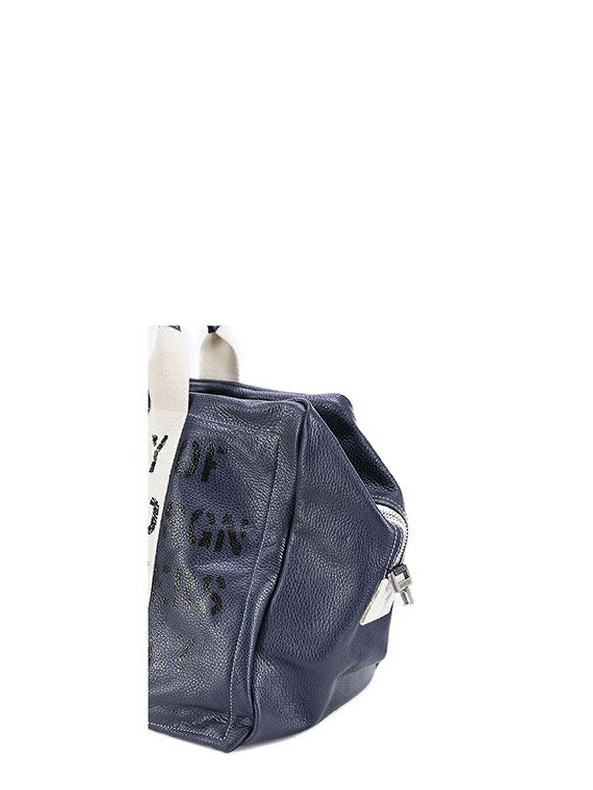 Manikomio DSGN Icono de bolso para hombres de cuero AN6505-1 PM12 Azul