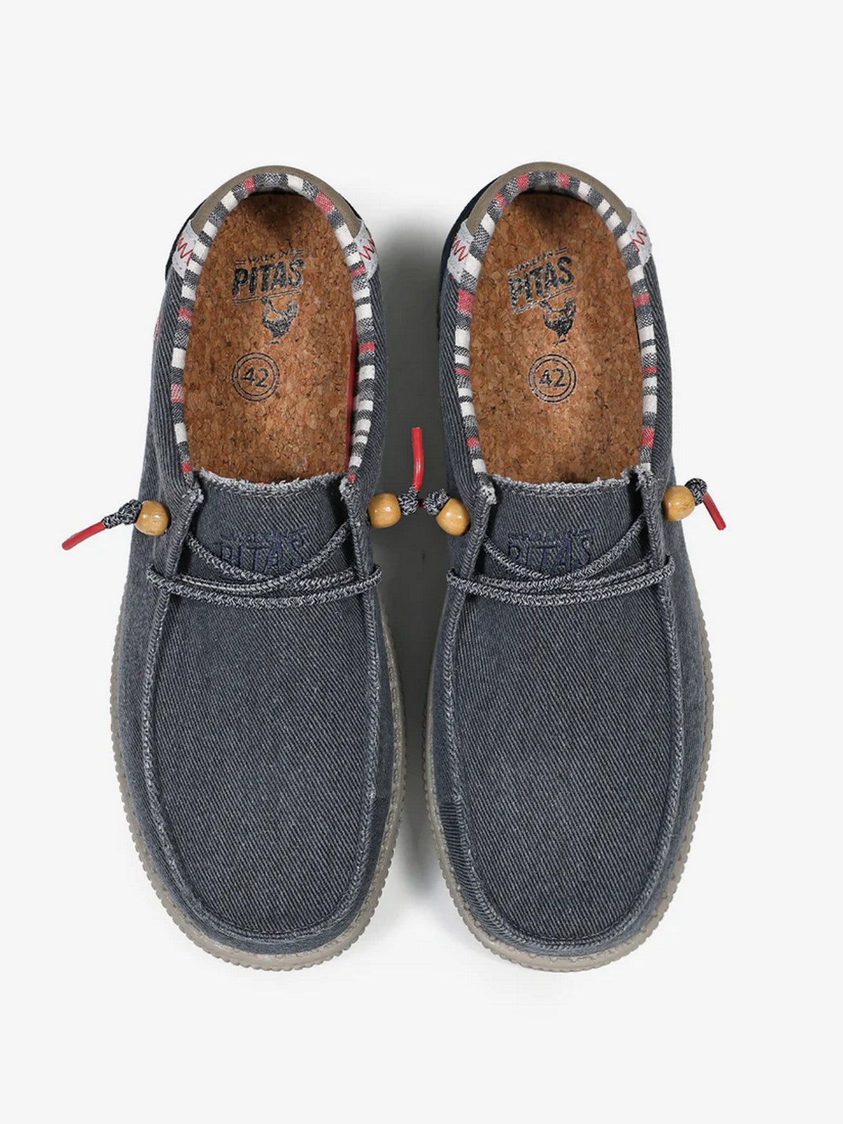 PITAS Mocassino Uomo  WP150 RUSTIC MARINO Blu