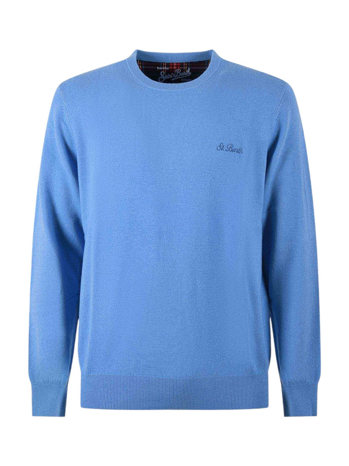 Mc2 Saint Barth Men's Men Regent 00011g Blue sweater