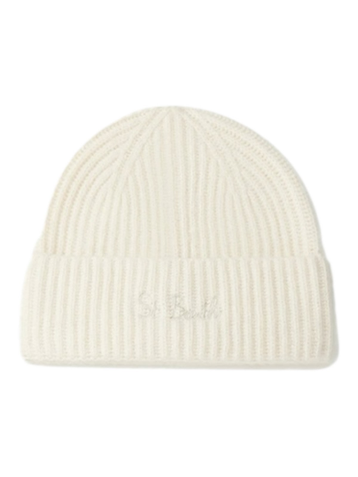 Mc2 Saint Barth Man Hat Wengen Wool 00040i 10 Off White