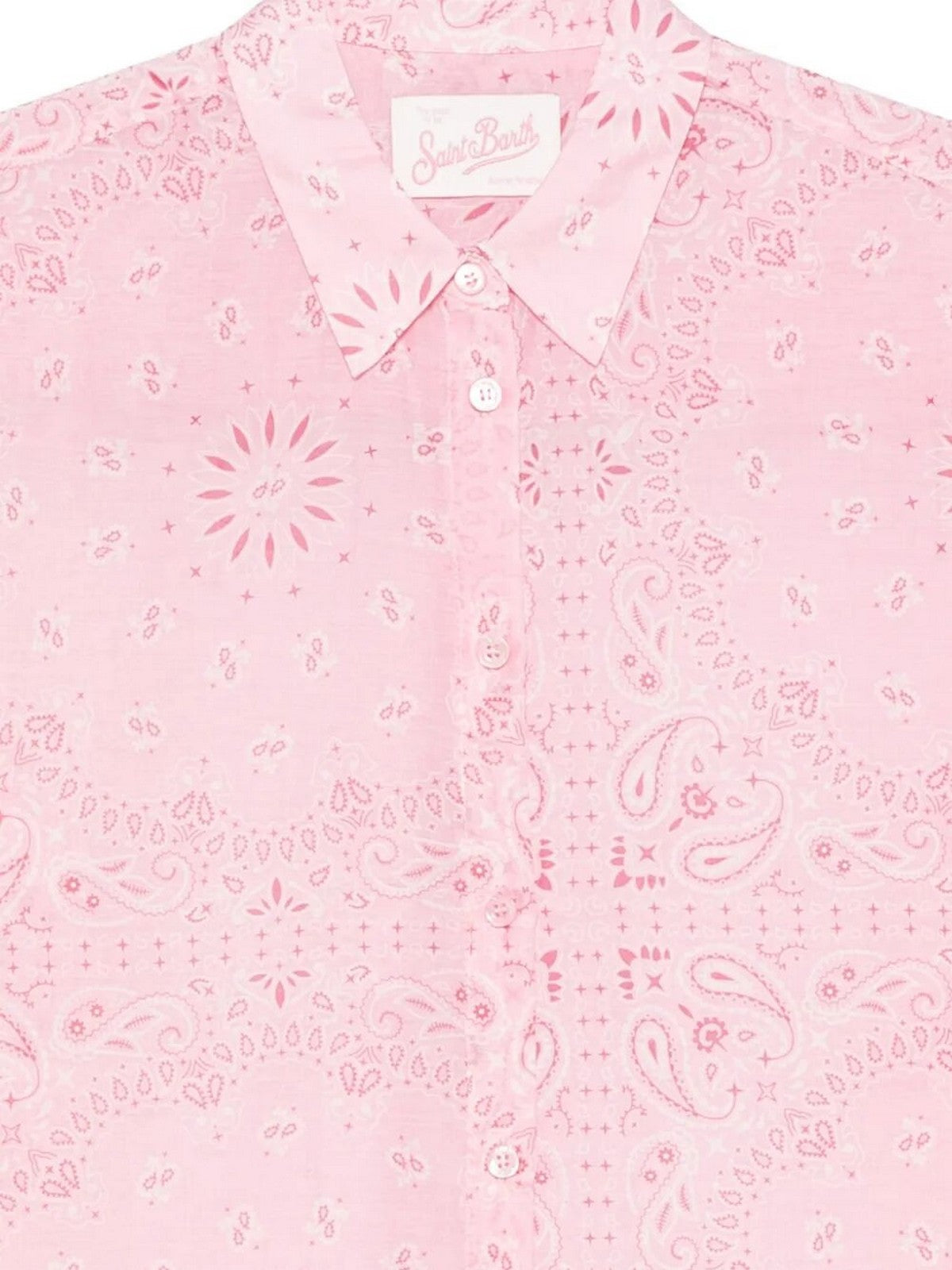 MC2 SAINT BARTH Camicia Donna  BRIGITTE 01085L SILK VOILE BANDANNA ROUND 20