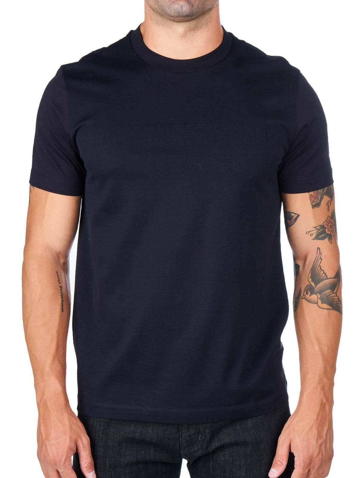 Emporio Armani T-shirt et pôle masculin 8n1td2 1jgyz 0974 bleu