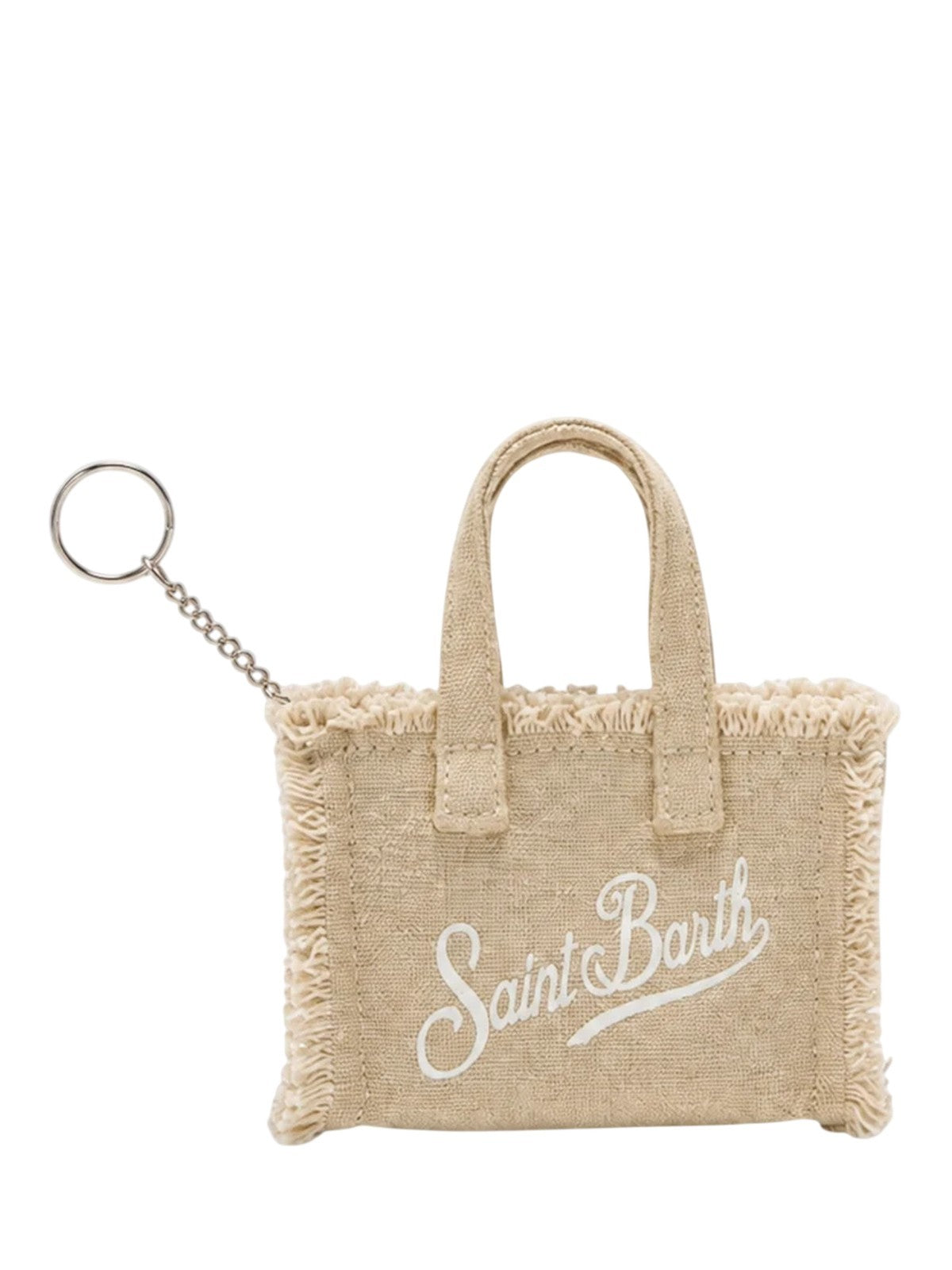 MC2 SAINT BARTH Portachiavi Donna  KEY BAG LINEN 01139L MICRO LINEN 11 BEIGE
