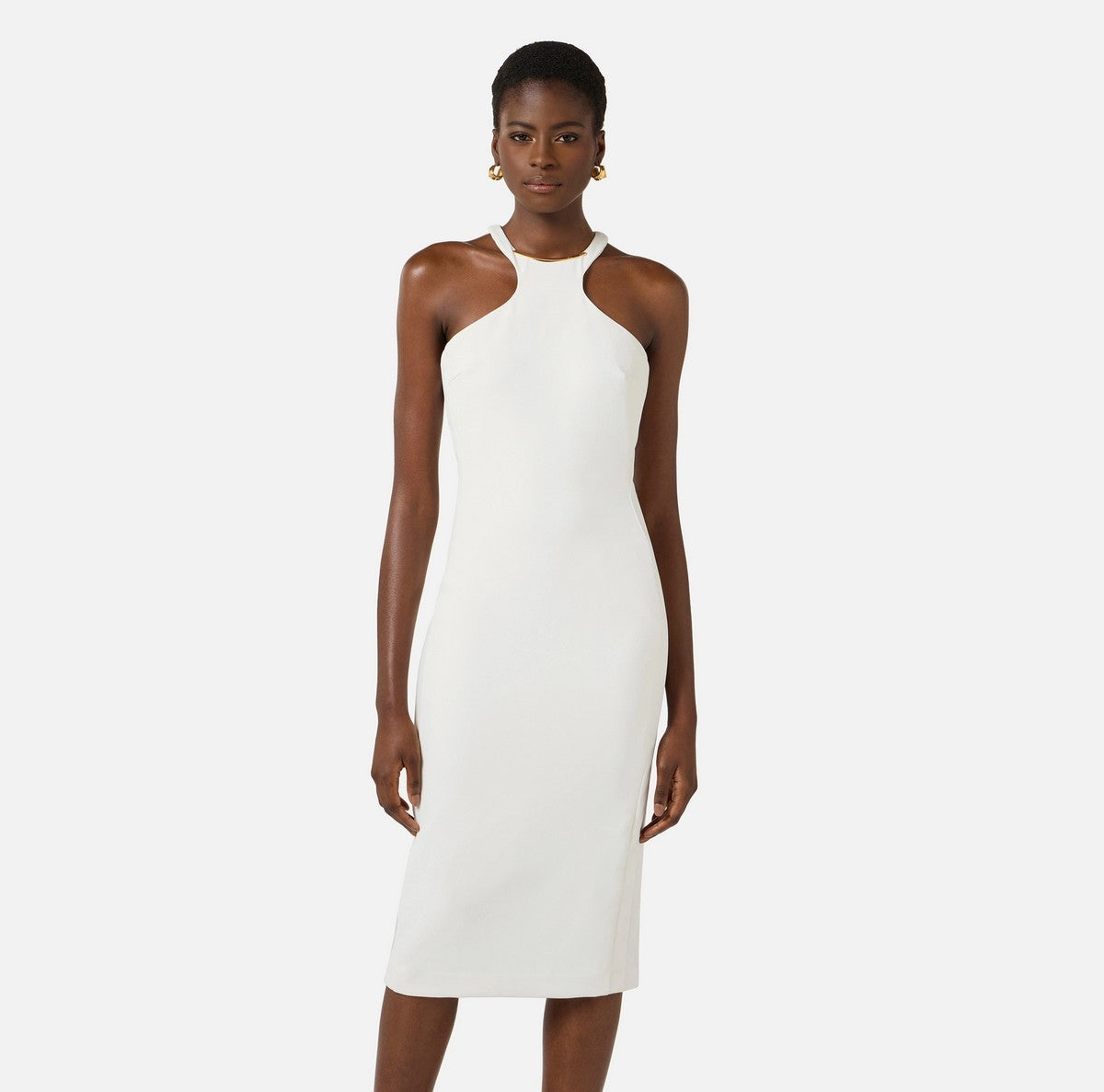 ELISABETTA FRANCHI Abito Donna  AB91761E2 360 Avorio