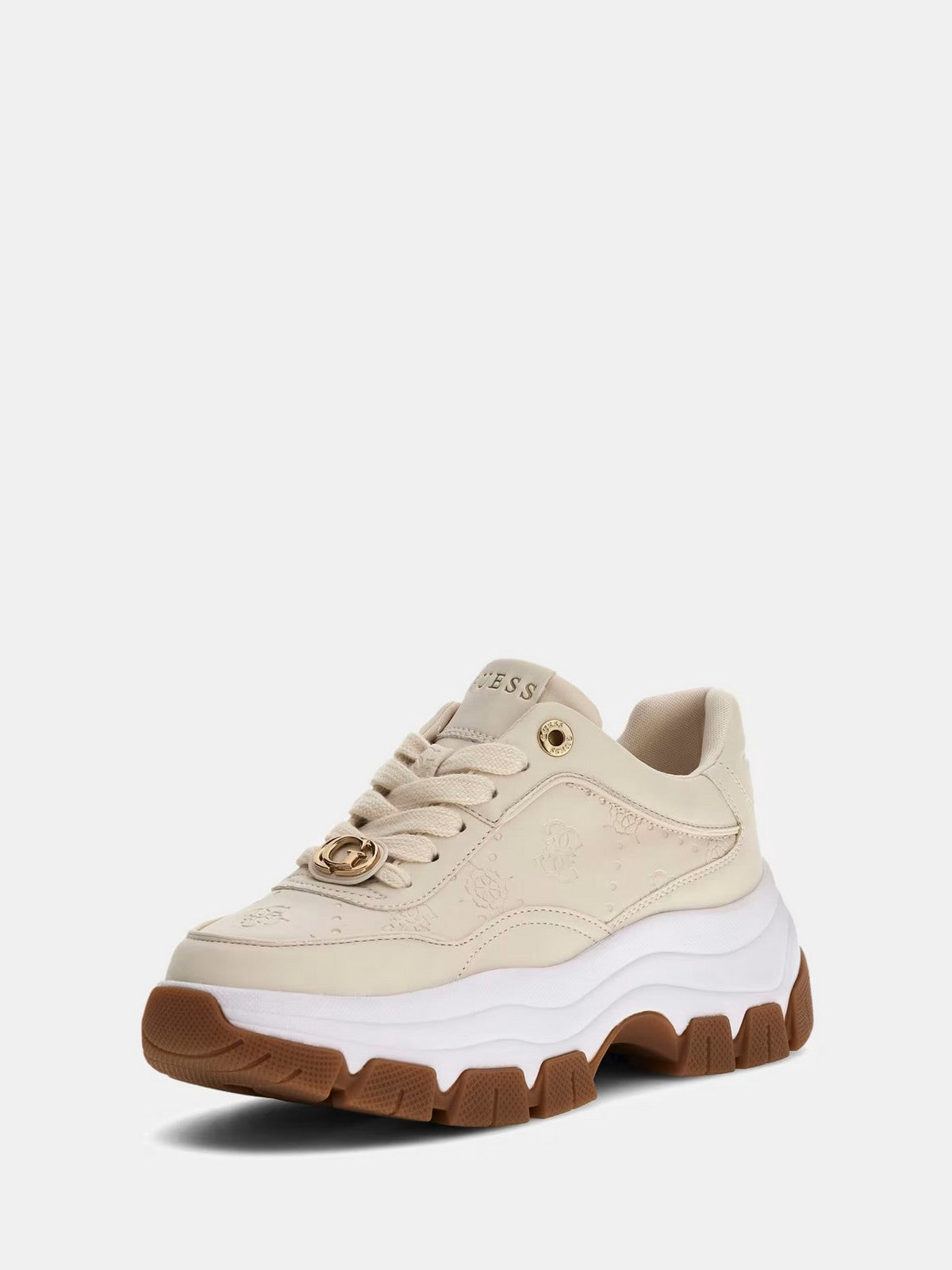 GUESS Sneaker Donna BERRETT2 FLFBRT PEL12 CREAM CREAM