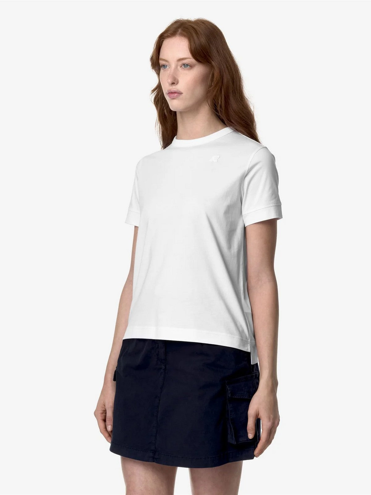 T-shirt K-Way et femme Pole Emel K2122UW 001 White