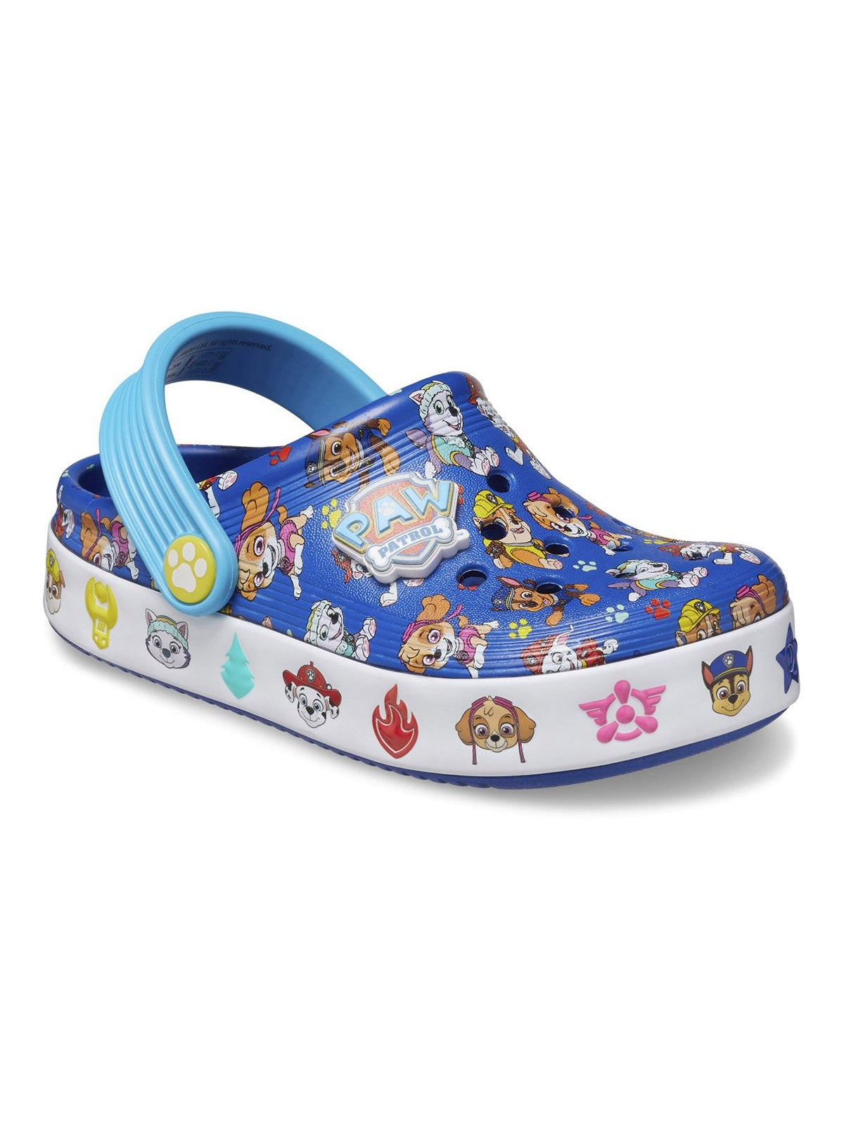 CROCS Chaussons Enfants et adolescents Paw Patrol Crocband IV Clog T 208853 425 Bleu