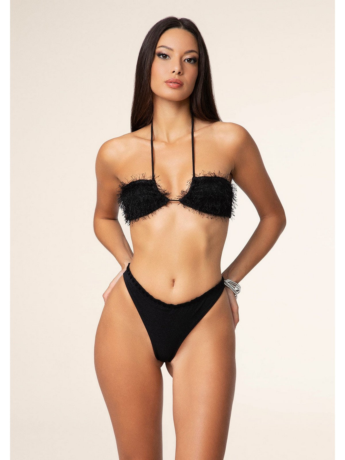 F**K Costume da bagno Donna  FK25-1123BK BLACK gioboutiqueweb