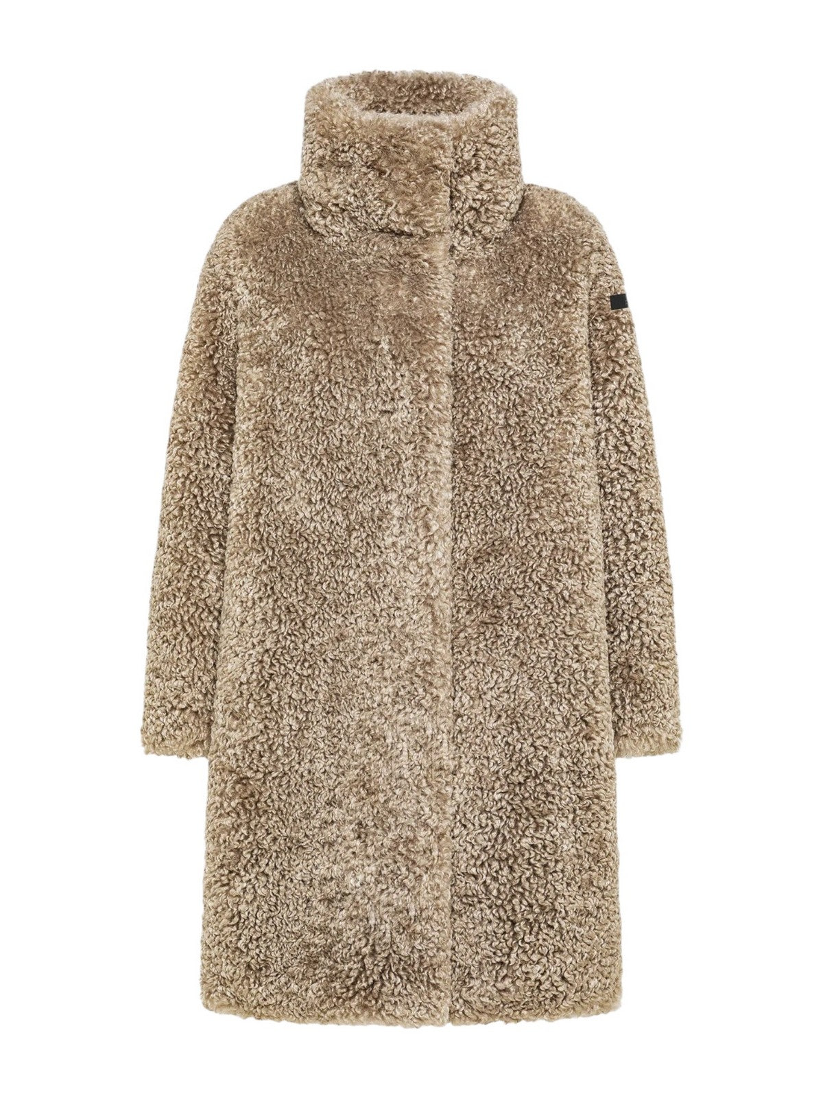 RRD Cappotto Donna lamb hybrid coat wom jkt W25573 87 87 TABACCO