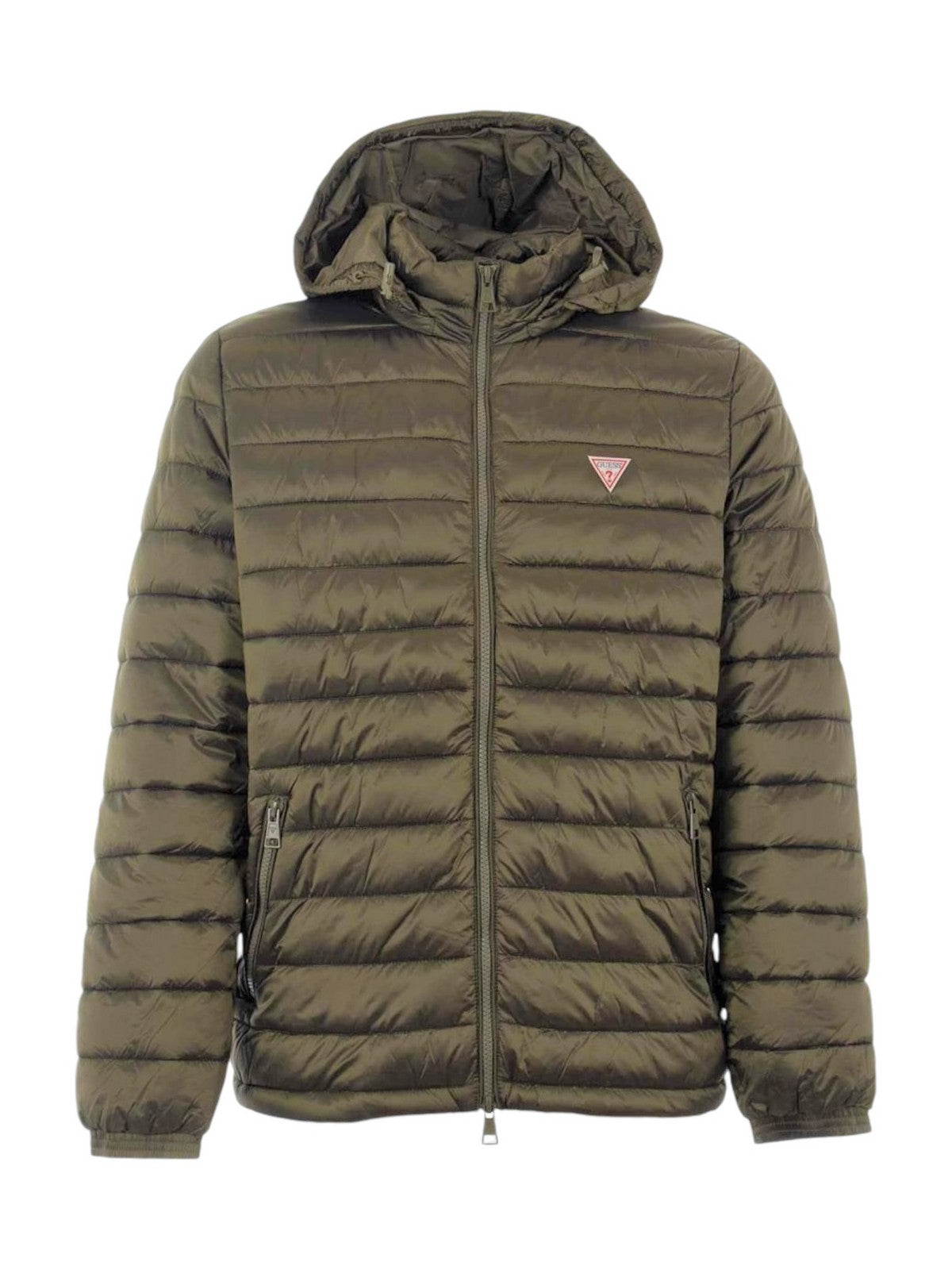 GUESS Piumino Uomo GJ HOODED PUFFER M4YL99 WG922 G8EV Verde gioboutiqueweb