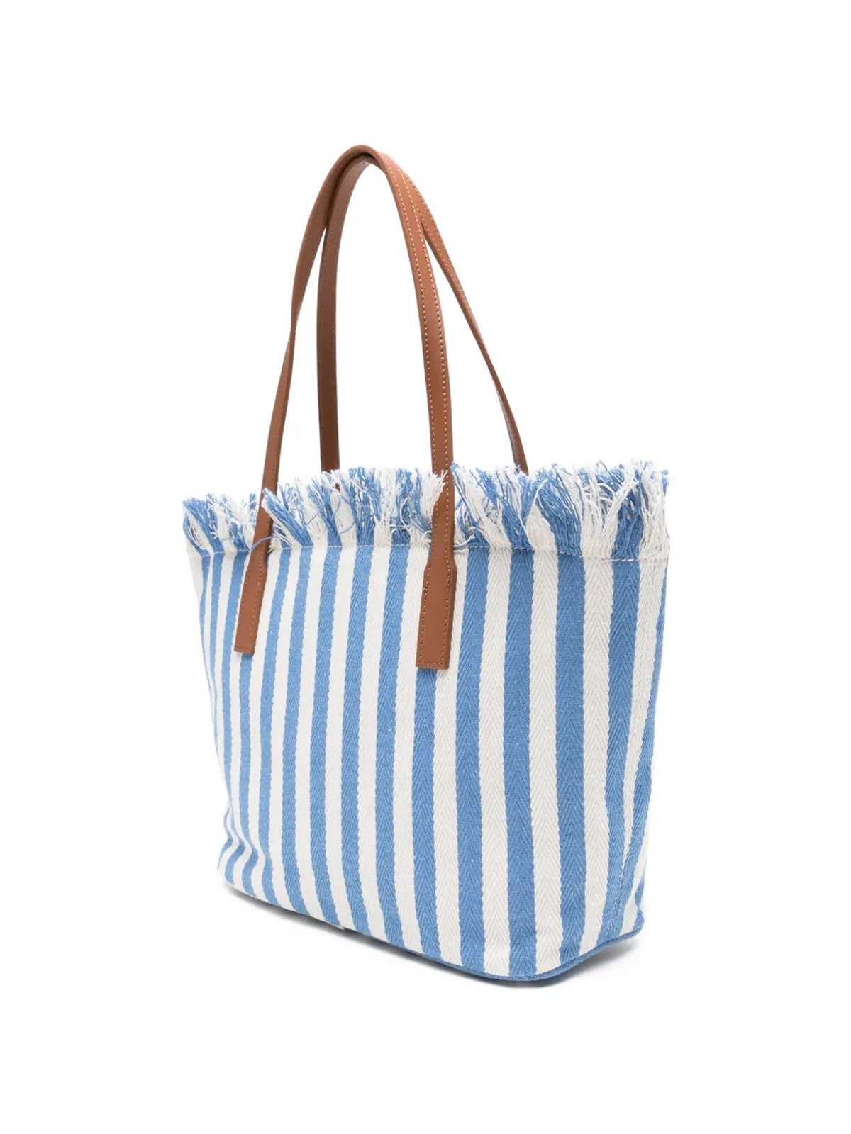 MC2 SAINT BARTH Borsa Donna  CITY BAG MID FRINGE 01765L HB STRIPES 36 EMB