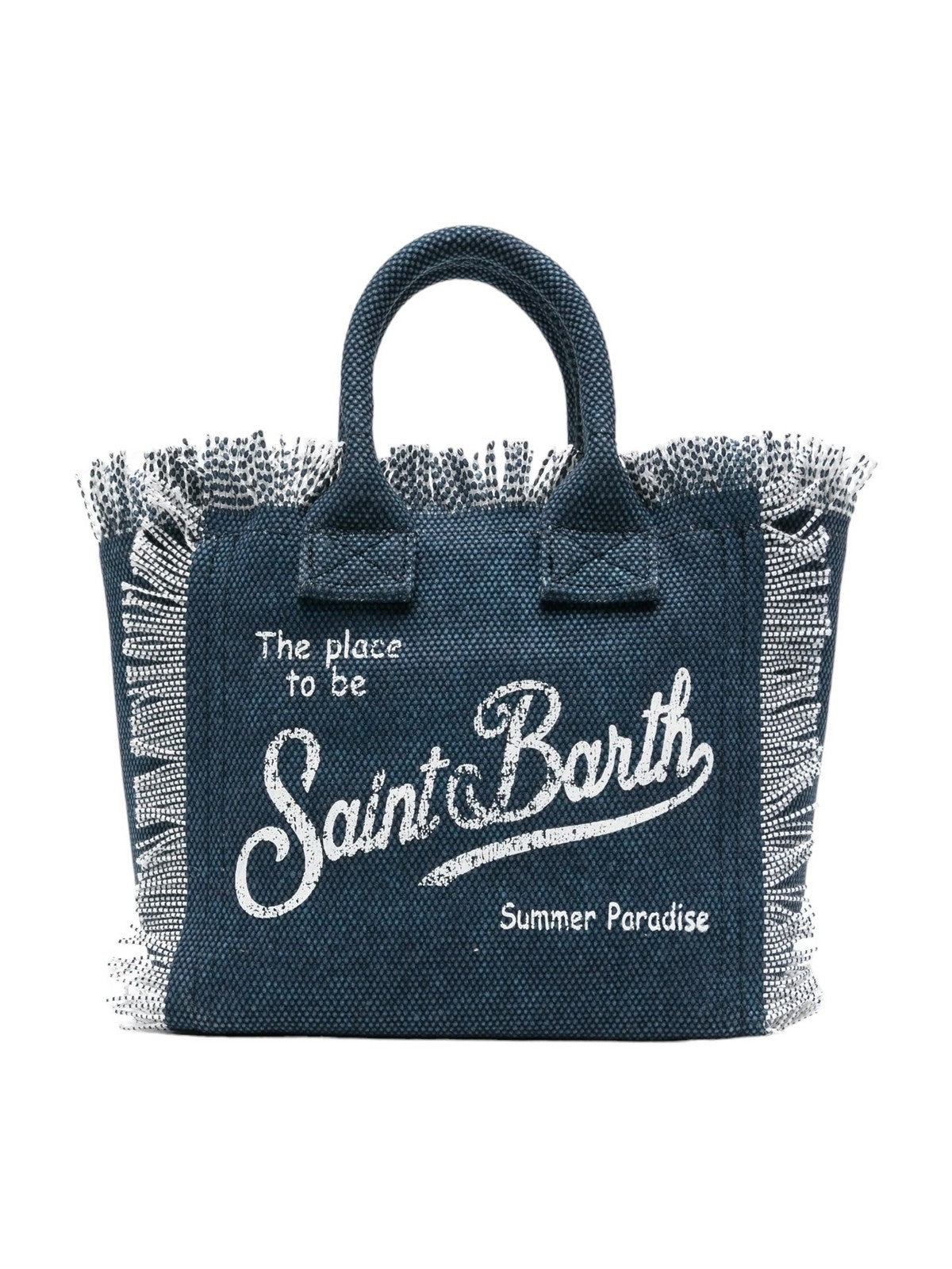 MC2 Saint Barth Woman Vanity Mini 01152F Blue Bag