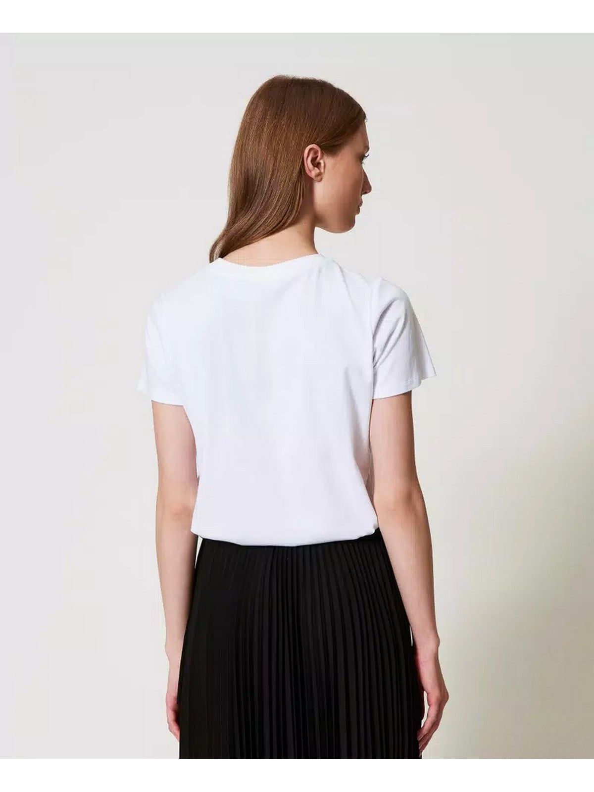 TWINSET T-shirt Donna  251TP2070 00001 Bianco gioboutiqueweb