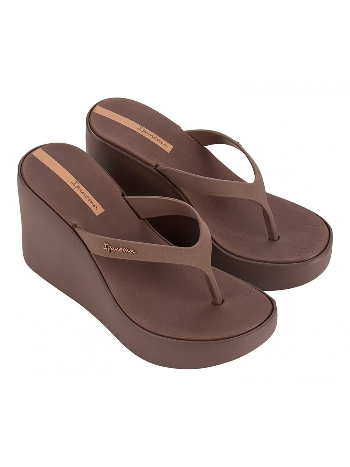 Ipanema Wedge Ipanema Frau High Fashion Thong Fem Ip.83521 AQ577 Brown