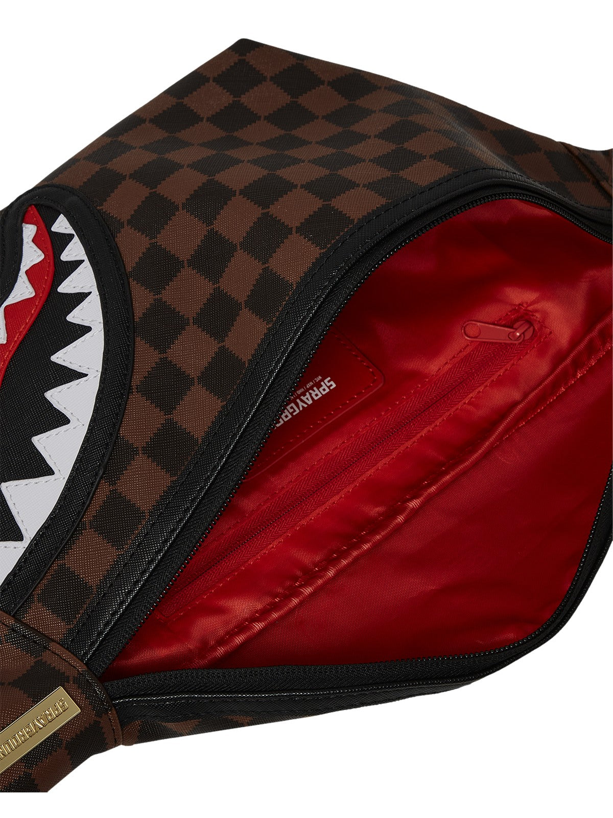 SPRAYGROUND Marsupio Uomo SAWTOOTH SHARKS IN PARIS SAVVY CROSSBODY 910B7844NSZ Nero gioboutiqueweb