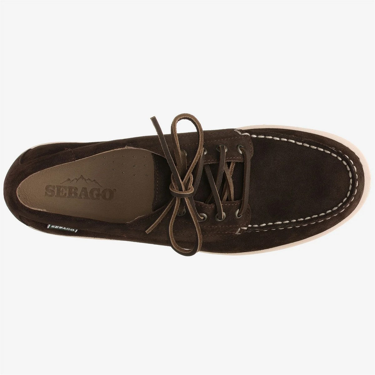 SEBAGO Mocassino Uomo ASKOOKFIELD SUEDE 73111KW 901 Dk Brown - Brown Sea