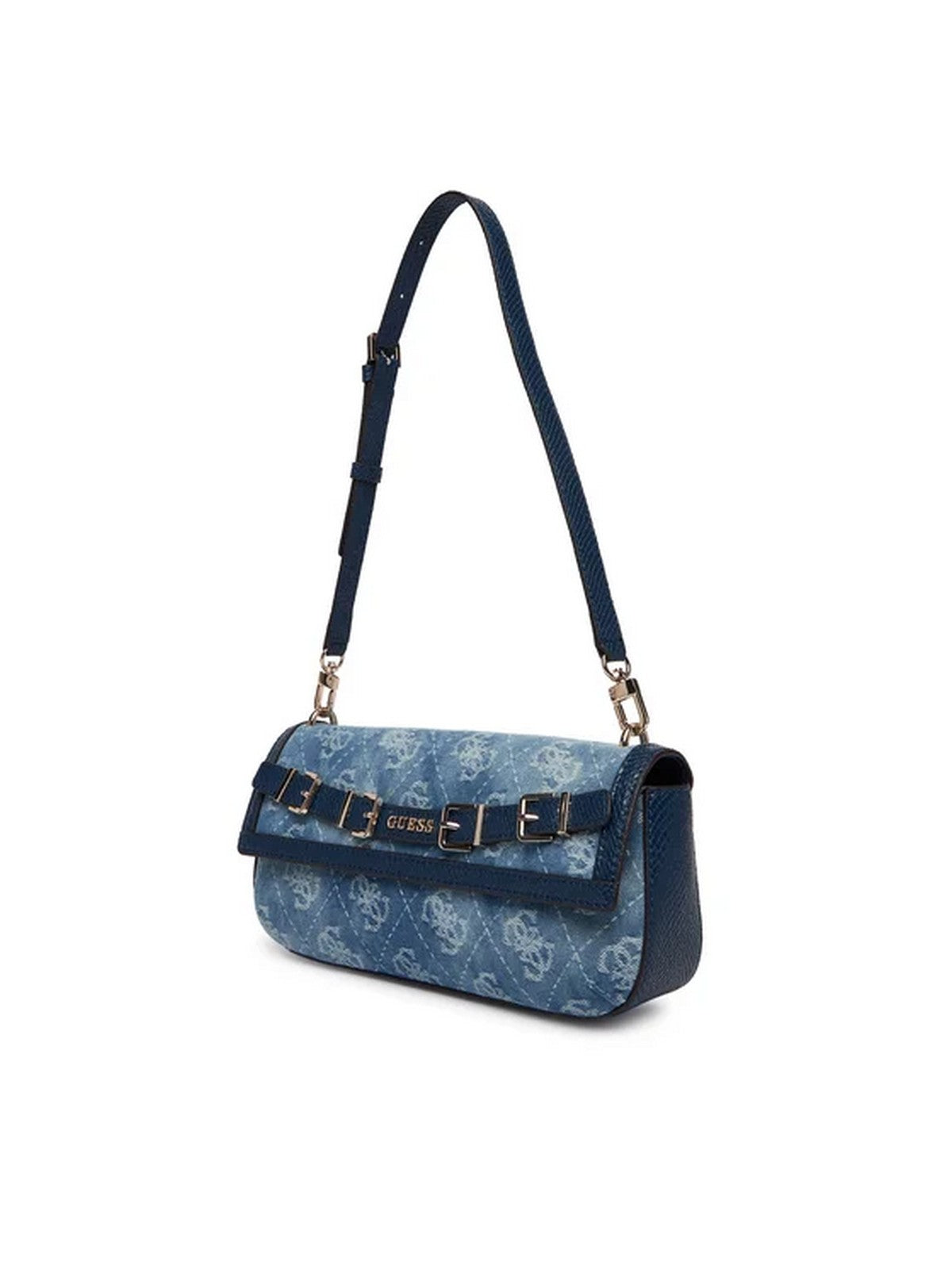 GUESS Borsa Donna DOVIE FLAP SHOULDER BAG HWDG99 09190 DLP DENIM LOGO