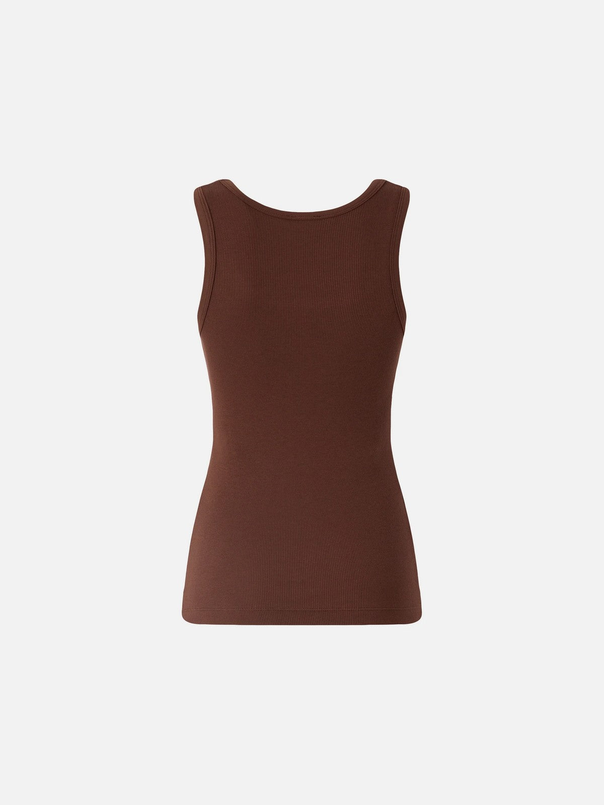 PINKO Canotta Donna CALCOLATORE CANOTTIERA 100807-A338 L78 MARRONE TERRA X PIANTE