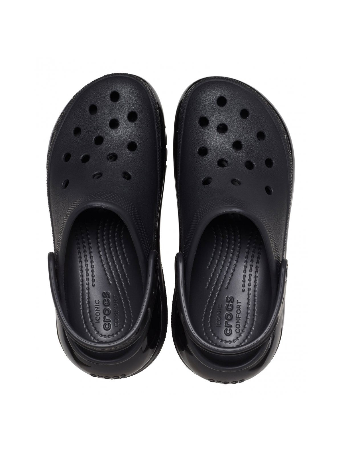 CROCS Ciabatta Donna Classic Mega Crush Clog W 207988 001 BLACK gioboutiqueweb