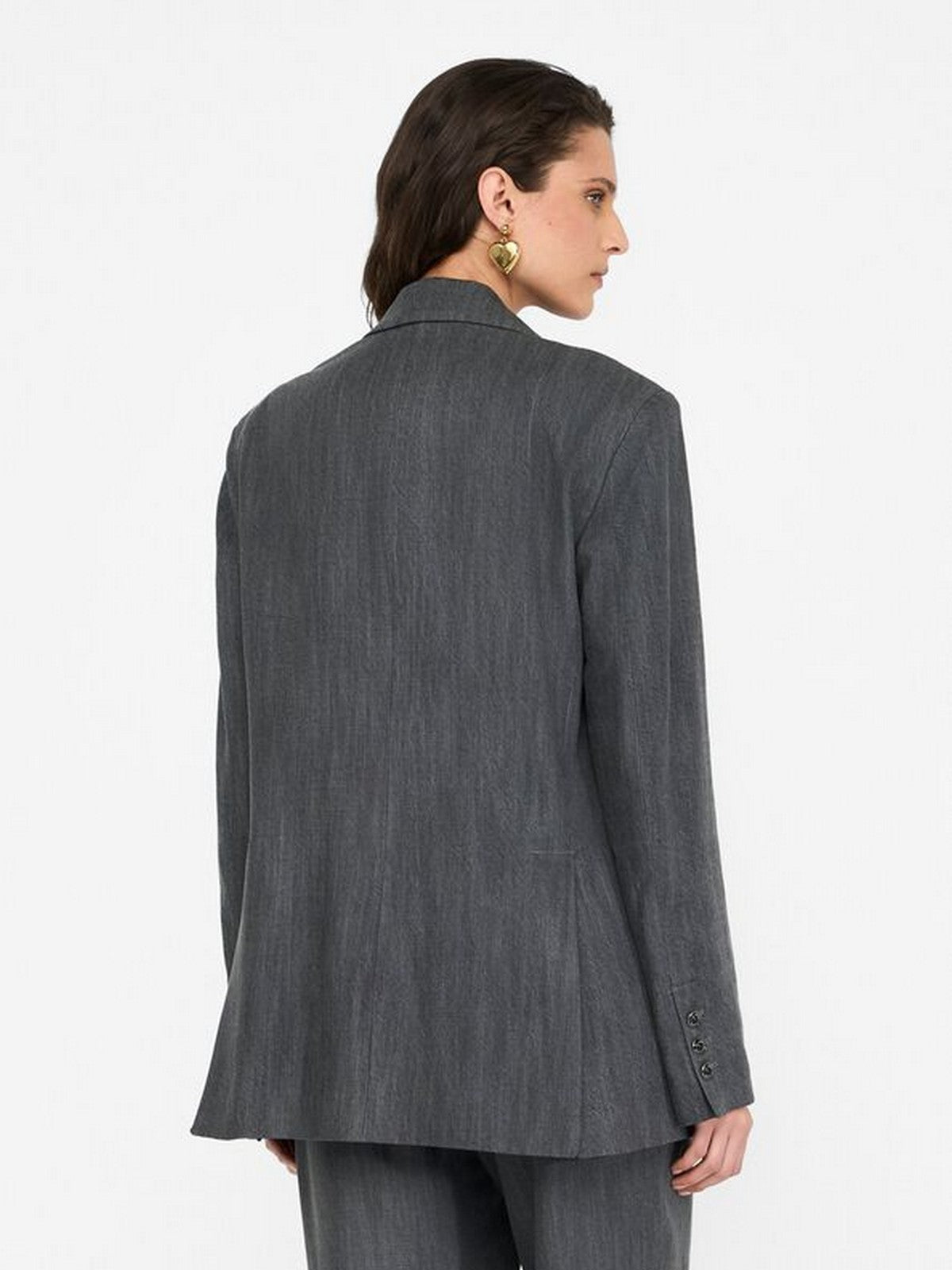 LIU JO BLUE DENIM Giacca Donna  UF5141D0266 87457 Den.Grey tailoring w