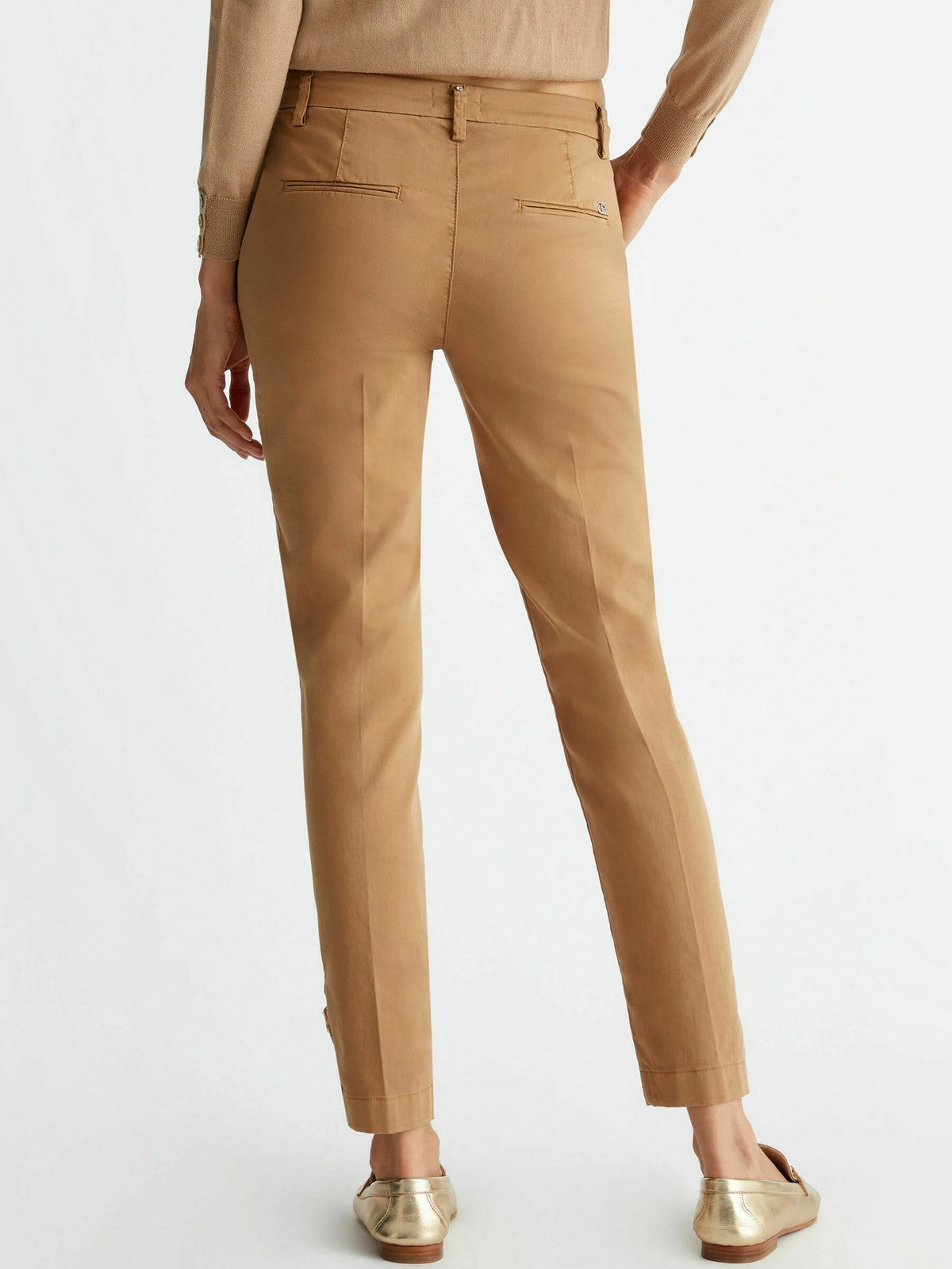 LIU JO WHITE Pantalone Donna  WF4560T8191 71320 Beige gioboutiqueweb