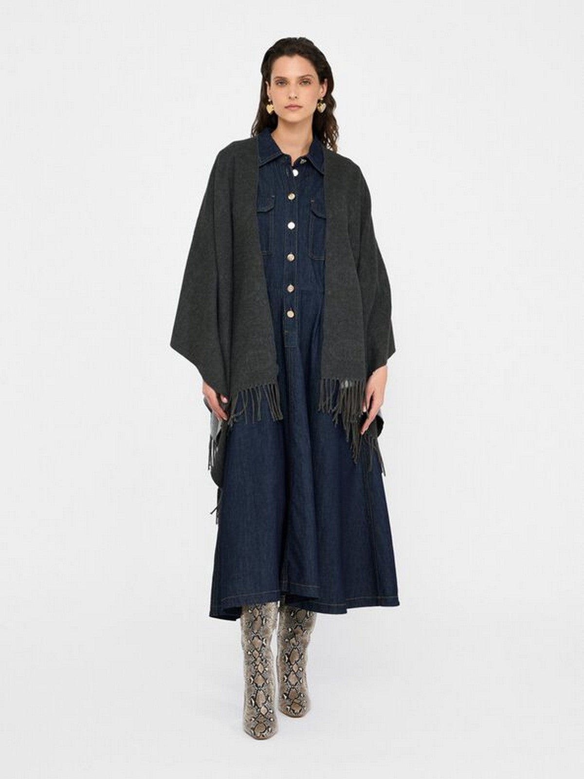 LIU JO SOFT Mantella Donna  2F5034T0300 71502 GREY CLOUD