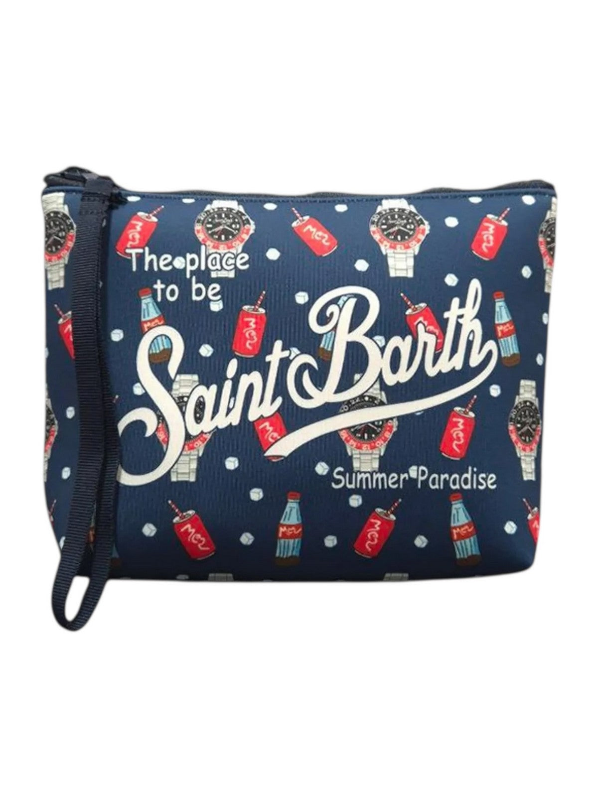 MC2 SAINT BARTH Pochette Unisex adulto  ALINE 07717L BLU