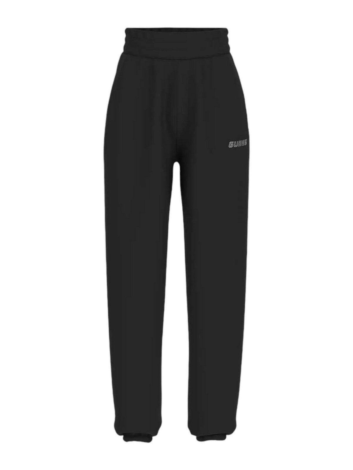 GUESS Pantalone Donna CECILIA SCUBA JOGGER PANTS V4BB13 K7UW2 JBLK Nero gioboutiqueweb