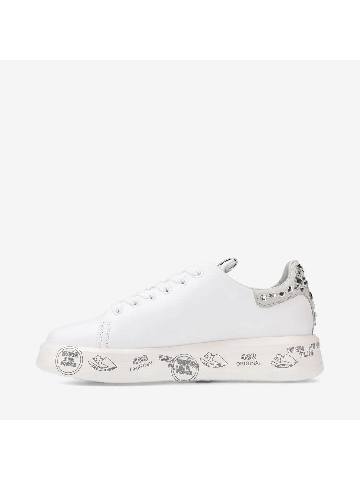 PREMIATA Sneaker Donna  BELLE VAR 6712 Bianco